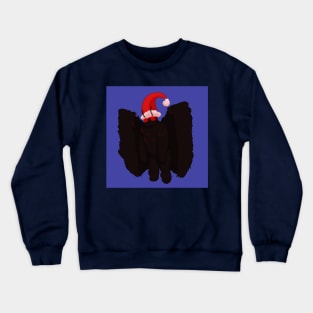 Mothman as Santa Claus Crewneck Sweatshirt